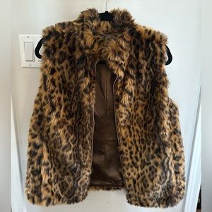 J.Crew Womens Faux Fur Vest
